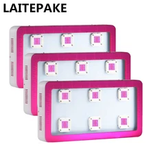 LAITEPAKE 3 шт. 1800 Вт УДАРА светодиодный светать комплект полный спектр 410-730nm для комнатных растений и цветения растущих с очень высокий выход