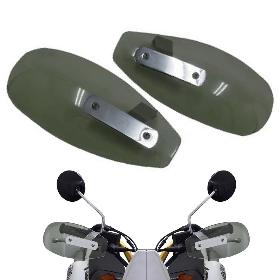 

Free Shipping motorcycle windsield hand guard protector PC hand guard wind cold protector fits for Yamaha XVS1300CA v-max fz-xv1