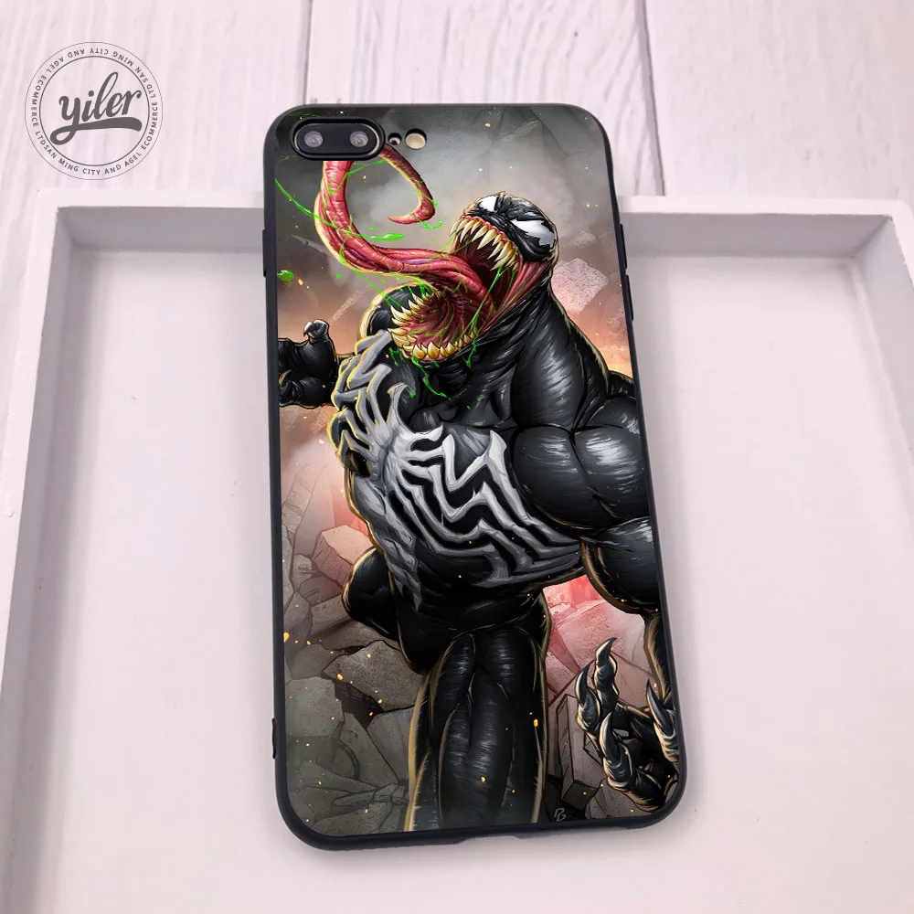 Venom для Fundas iPhone 11 Pro XS Max чехол для iPhone 8 Plus XR Coque чехол для iPhone 5S 6 7 Plus SE X 11 чехол для телефона