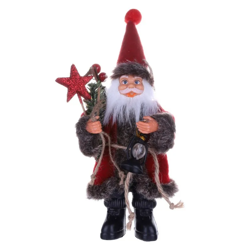 Новогодний Рождественский Санта-Клаус кукла игрушка рождественские украшения для дома елочные украшения Рождественский подарок