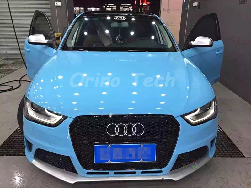 Light Blue Glossy Vinyl Film-1