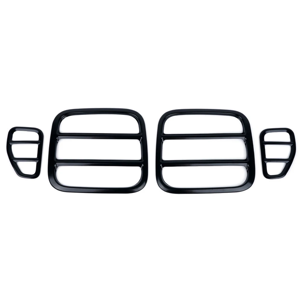 4 шт./компл. металлическая железная декоративная накладка для задних фонарей протектор для 2015-2017 Jeep Renegade NR-доставка