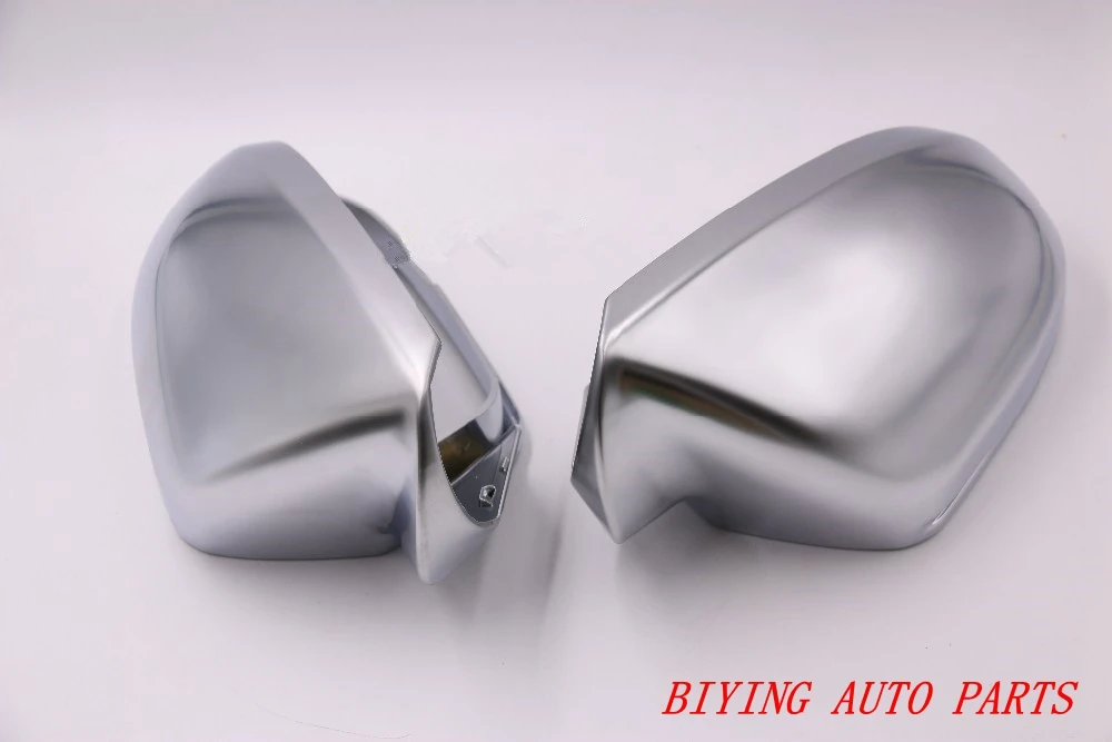 

1 pair For Audi A6 C7 matt Silver chrome mirror case rearview mirror cover shell