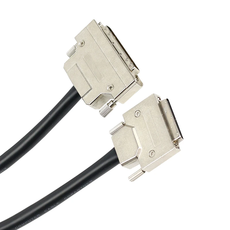 Scsi Cabo Hpdb68 para Vhdci68 Hpdb 68 Pino para Vhdci 68 Pino Cabo Profissional Personalizar Comprimento - Imagem 2