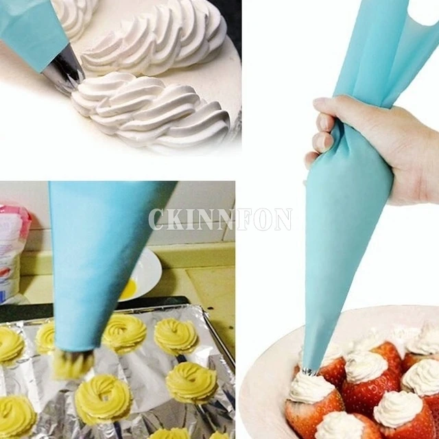 DHL-500PCS-Silicone-Icing-Piping-Bag-Cake-Cream-Squeezing-Bag-DIY-Cream-Pastry-Bag-Cupcake-Decorating (4)