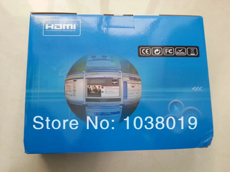 Ibay-hs108,, фабрика предоставляет, HDMI сплиттер, 8 порта HDMI splitter-HDMI1-8 3D, 1 порт вход 8 порты вывода