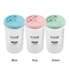 1600 мл прозрачные пластиковые баночки для пищевых продуктов, контейнеры для ванной, контейнеры для хранения пищевых продуктов, сухие товары, кремы, кофейные бобы, орехи, злаки