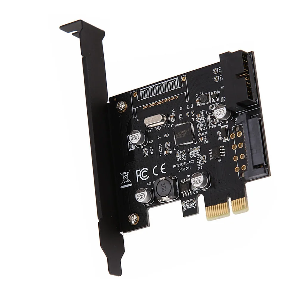 Aerofara USB3.0 расширения PCI-E карта адаптера PCI-E USB3.0 контроллер-концентратор адаптера Поддержка UASP для Windows Vista портативных ПК