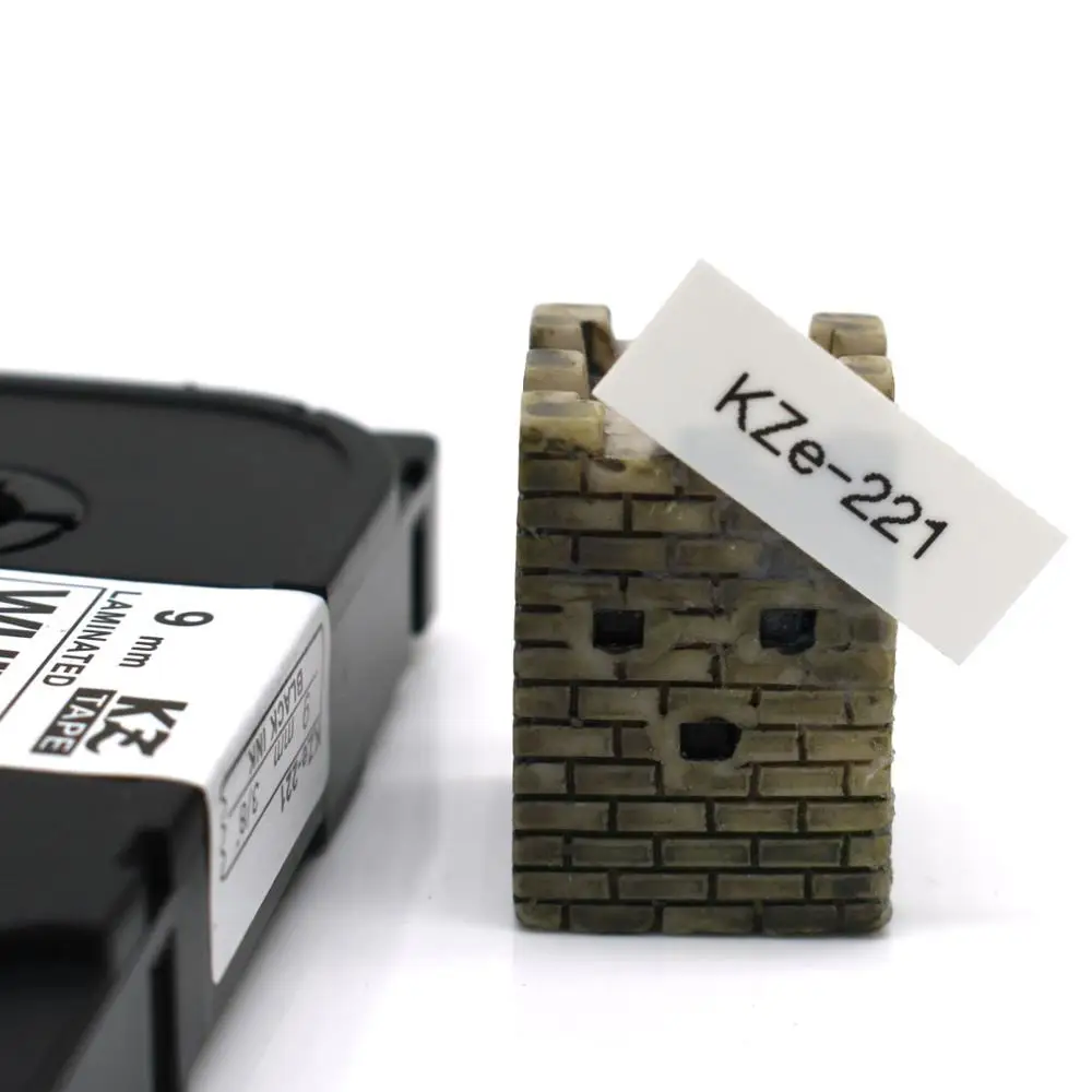 CIDY متعدد الألوان متوافق مغلفة تزي 221 tze221 9 مللي متر الأسود على الأبيض الشريط tze-221 tz-221 ل brother p-touch طابعة tze-121 CIDY متعدد الألوان متوافق مغلفة تزي 221 tze221 9 مللي متر الأسود على الأبيض الشريط tze-221 tz-221 ل brother p-touch طابعة tze-121