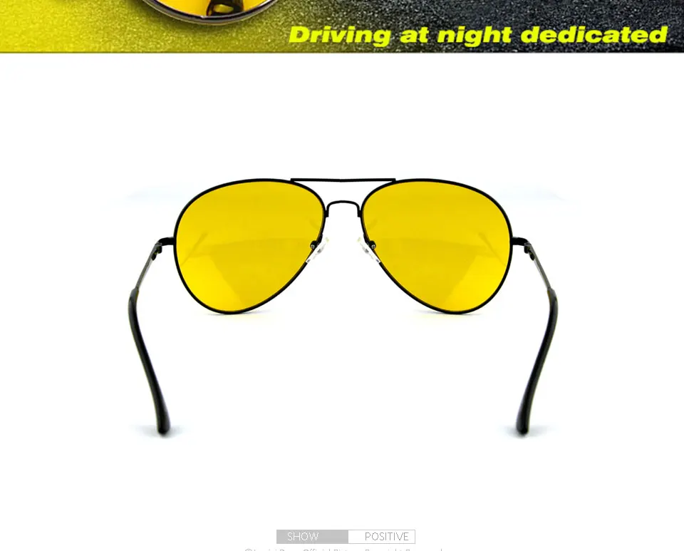 Горячая Распродажа, очки ночного видения, антибликовые солнцезащитные очки, очки для вождения, унисекс, HD желтые линзы, мужские и женские очки, очки UV 400