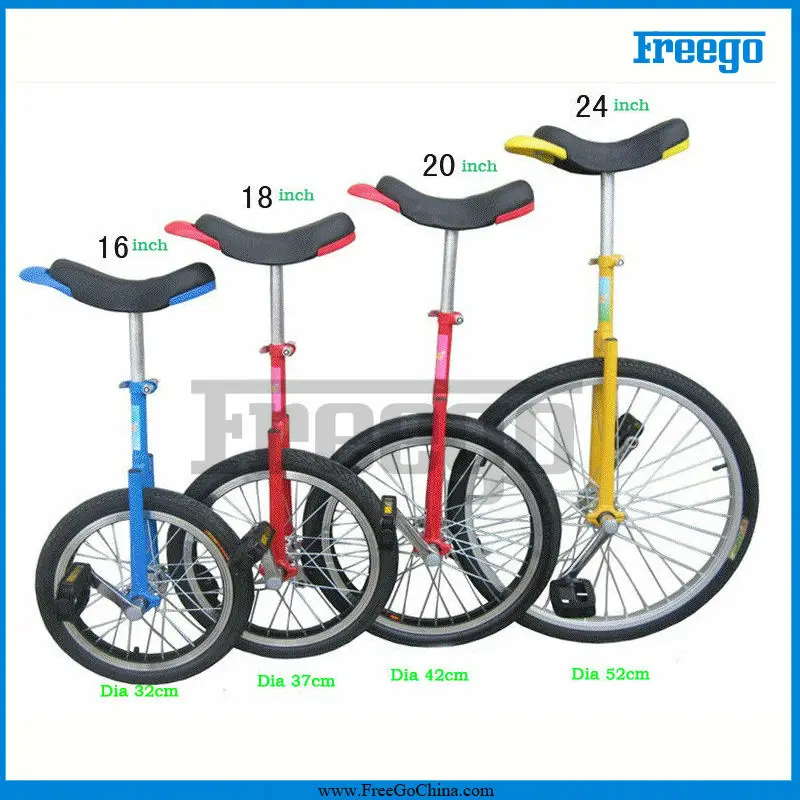 DHL Free shipping unicycle size 18" outdoor exercise cycle cycling