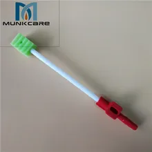 50 шт одноразовые медицинские всасывающие тампоны ICU всасывающая зубная щетка с губкой для пациента прокладка кровати Чистка рта тампон