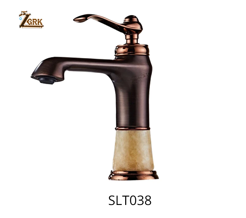 ZGRK Смесители для ванной комнаты, бронзовый кран, латунный Смеситель для ванны, смеситель для горячей и холодной воды, кран для раковины