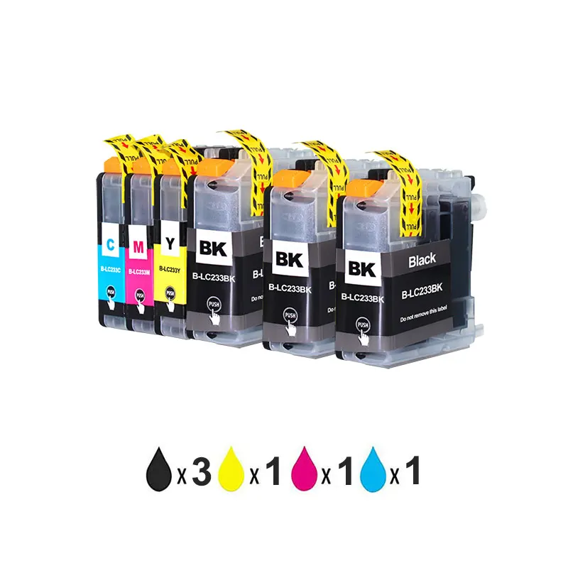 

XColor LC233 LC231 LC235 compatible ink cartridge For DCP-J562DW MFC-J480DW MFC-J680DW MFC-J880DW MFC-J5720 J4120 J5320 J4620