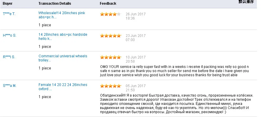 Customer Feedback