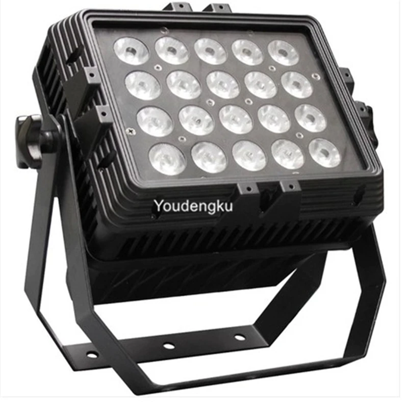 12 шт супер яркий вечерние DJ прожекторы прожектор 24*15 W RGBWA 5IN1 светодиодный