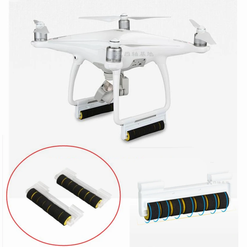 DJI Phantom 4 обновленные детали высокая посадка расширитель скольжения шасси с