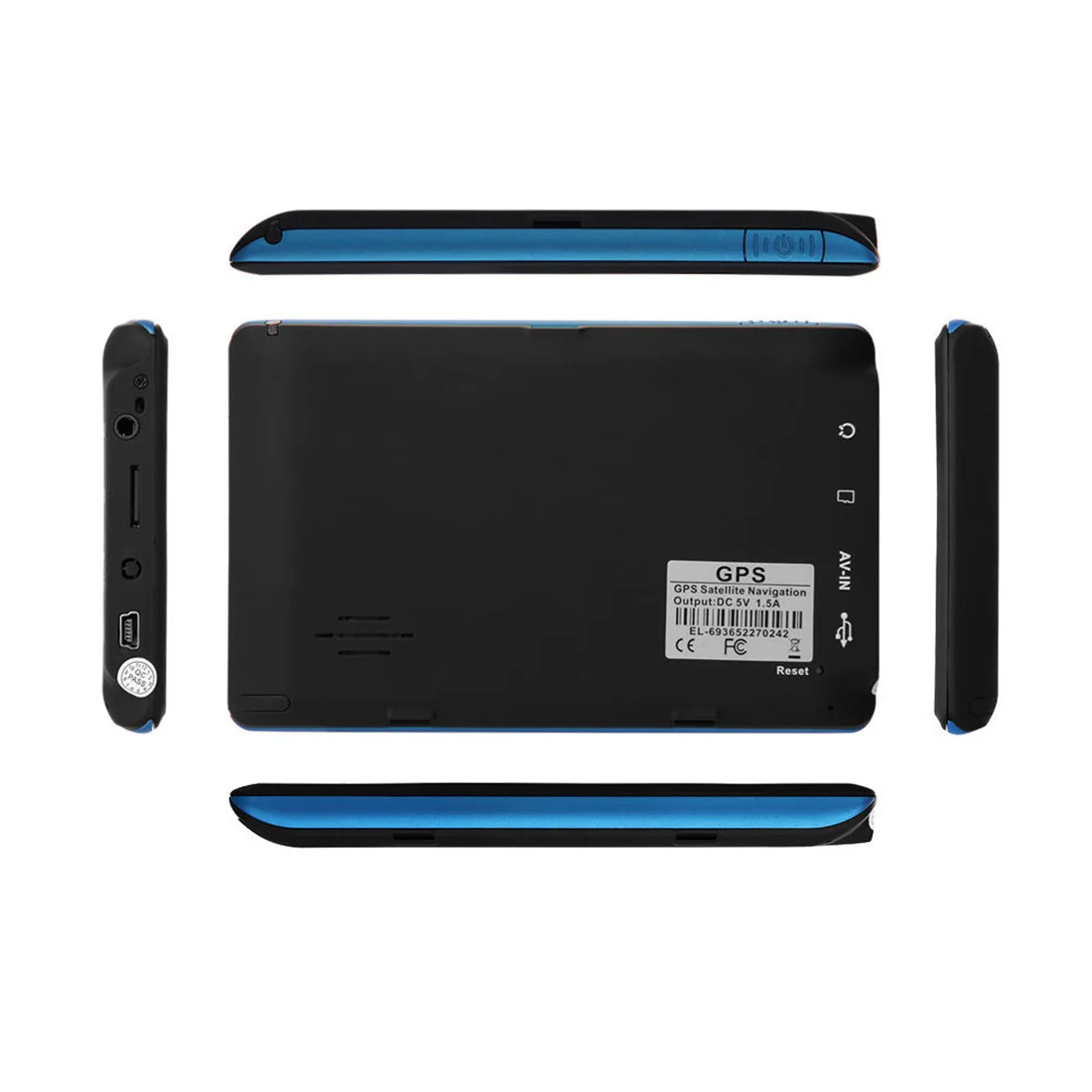  NOYOKERE 5 zoll Definition Touchscreen Auto GPS-Navigation Mit FM Übertragung 128 MB Grafikkarte 8 