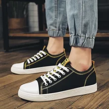 Сезон весна-лето классический Новинка, парусиновая обувь мужская повседневная обувь спортивная обувь, для студентов в Корейском стиле Яркая обувь