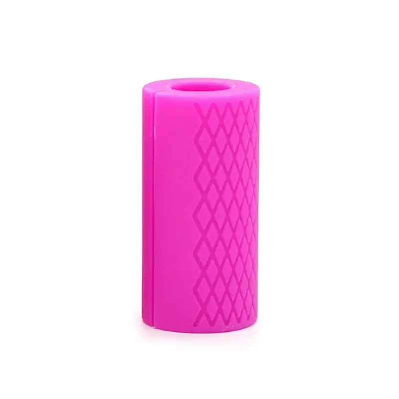 Small Silicone Barbell Dumbbell Grips Weightlifting Thick Bar Handle Protect Pad Fitness Equipment Accessories