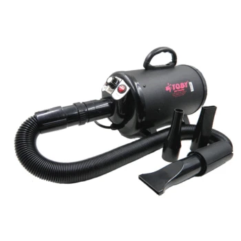

Professional Pet Hair Dryer 3 Gear Speed Dog Cat Grooming Dryer Blower Pet Clothes Dryer 110V/220V/2200W Hot/Cold Air Black