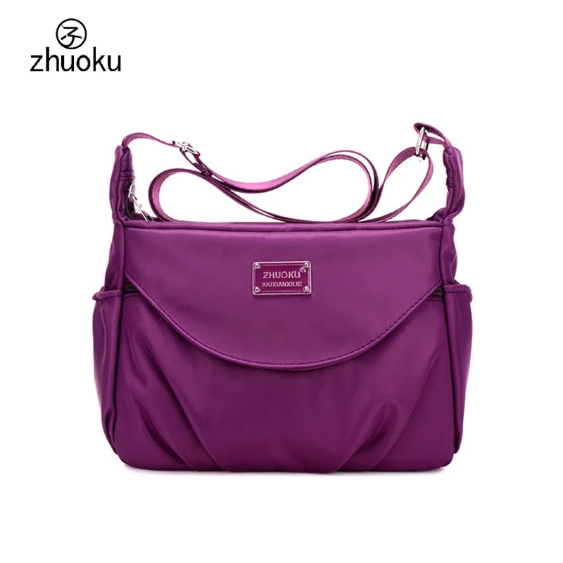 

Women Messenger Waterproof Nylon Bags Bolsos Female High Quality Shoulder Small Bags Portable Ultralight Knapsacks Bag ZK733