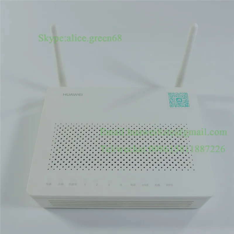 

Hua wei 2 antennas wireless 1GE+3FE ports HS8545M GPON ONU with 1 phone port function 802.11BGN