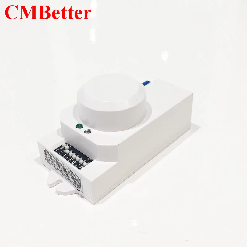 Newest 110VAC-130VAC 360 degree Microwave Sensor Light Switch Auto Induction Microwave Motion Sensor detector Free ship CM026 (1)