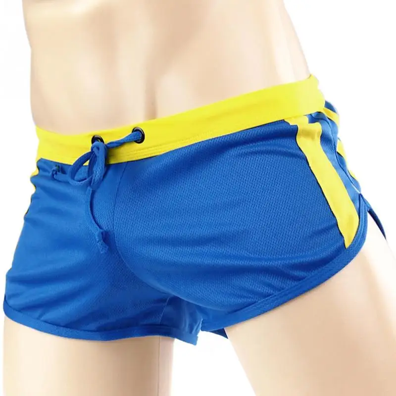 Men Swimming Trunks mesh Elastic Beach Shorts Male Summer Swim Briefs ...