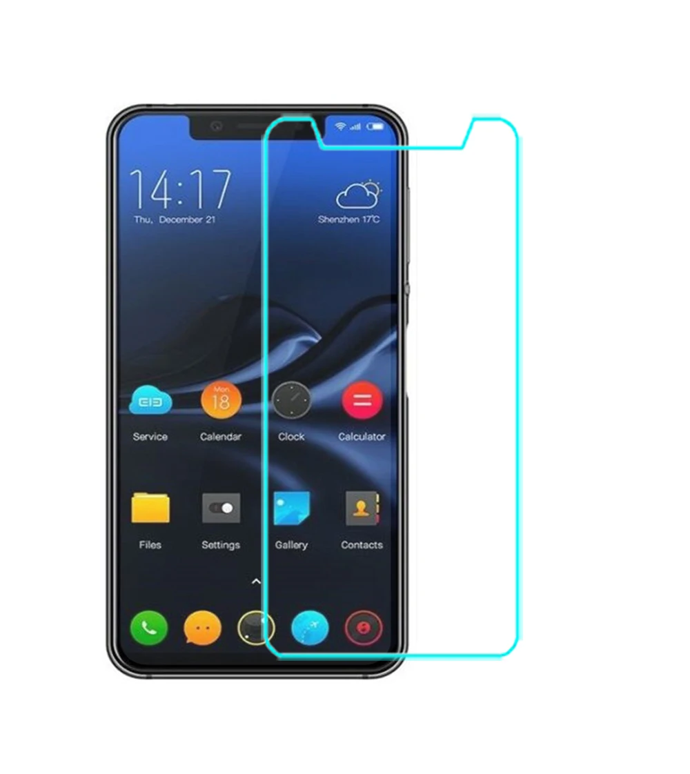 2 шт. ультратонкий мобильный телефон-пленка для Elephone A4 защита экрана Защитное