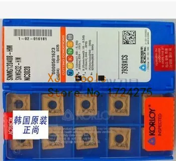 

Free Shipping 10pcs SNMG120408-HM NC3020 Turning carbide inserts.Match with MSDNN/MSKNR/MSSNR,Suitable for processing of Steel