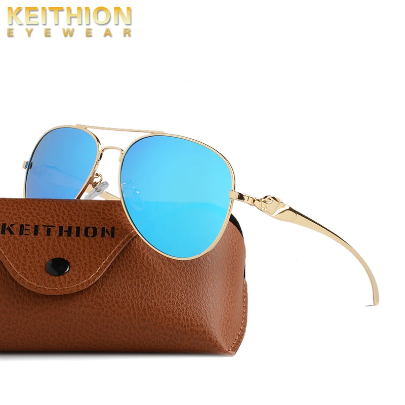 KEITHION Sunglasses Men Polarized Fashion Classic Sun Glasses Fishing Driving Oval Shades For Women UV400 Eyewear