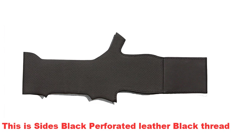 Black-Artificial-Leather-Car-Steering-Wheel-Cover-for-Kia-K3-2013-K2-Rio-2015-2016-Ceed-7