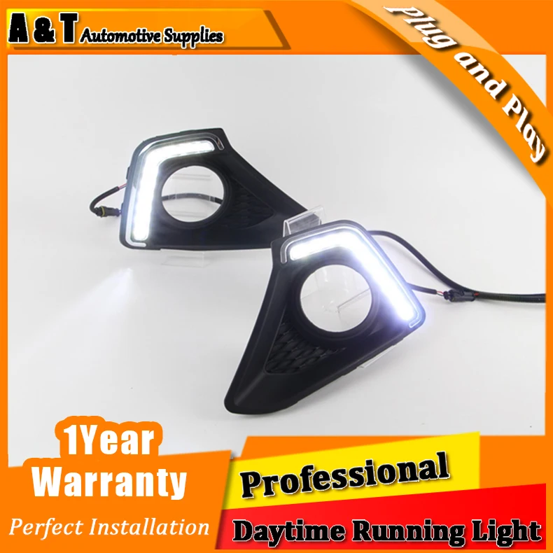 Car styling For Hyundai I10 LED DRL I10 High brightness guide LED DRL
