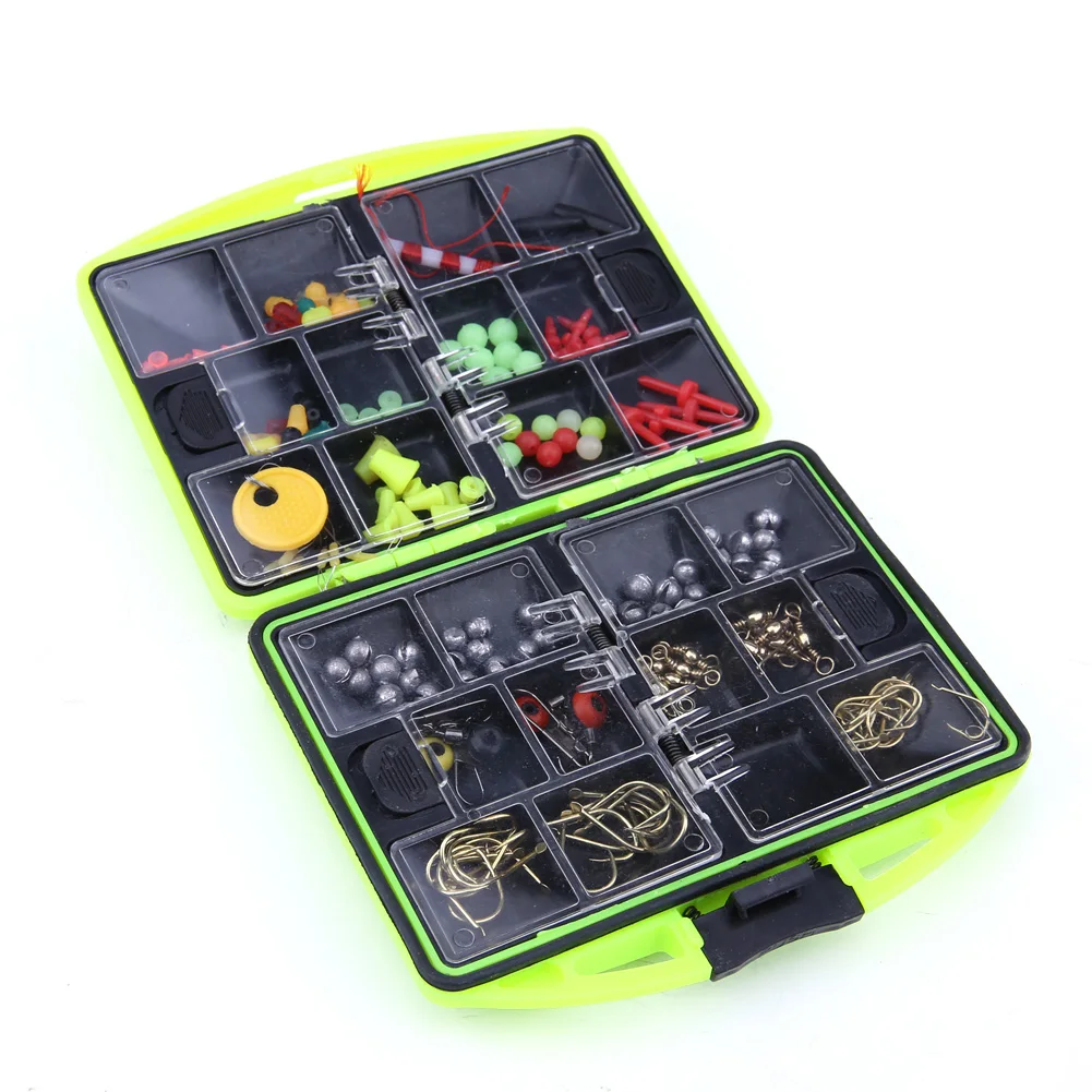 

24 Multifunctional Fishing Tool Set Full Loaded Lure Bait Hooks Swivel Jig Hooks pescar tools Fishing Equipment Tackle Boxes
