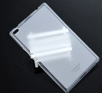 

50PCS/LOT DHL Soft Silicon Case For Lenovo Tab 4 8 8504F/N/X Tablet Soft TPU Cover