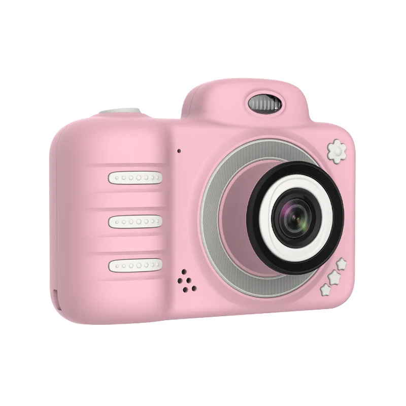 Kids Camera Mini Children Slr Camera 2.4 inch Screen 8Mp With 16G It Card Dual Lens