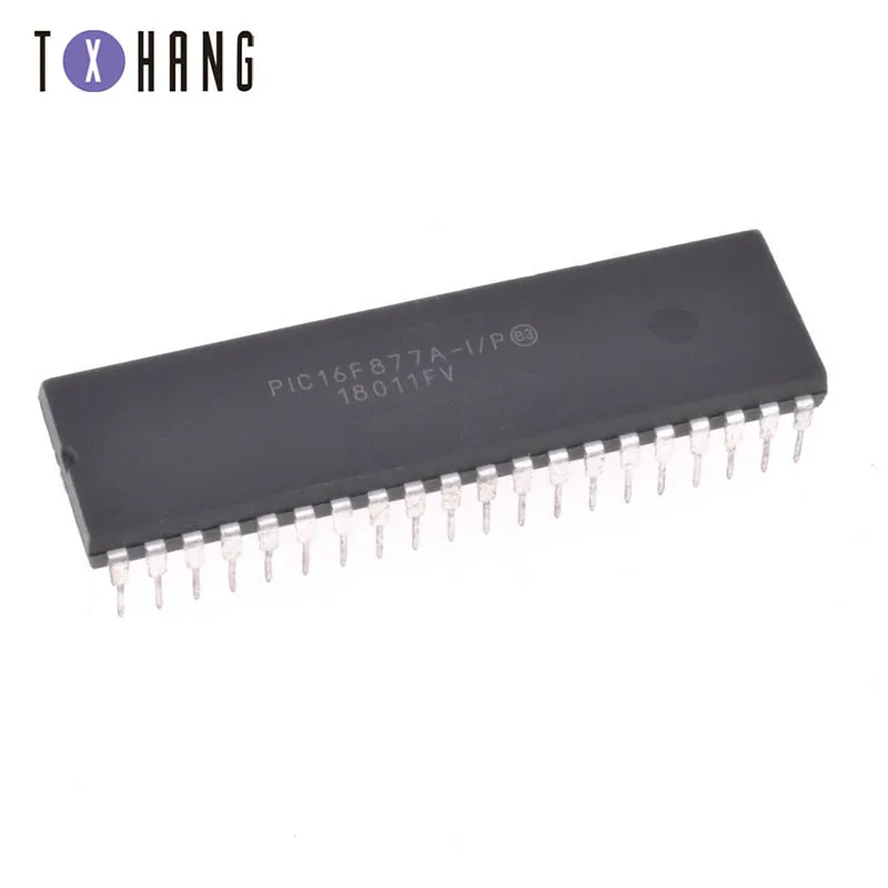1 шт. PIC16F877A I/P PIC16F877 16F877A DIP 40 Новый IC|Интегральные схемы| |