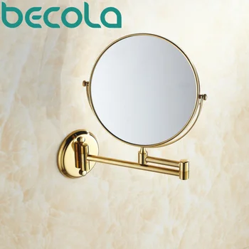 

Free Shipping B&R Fashionable Brass Bathroom Accessories Beauty mirror BR-6738