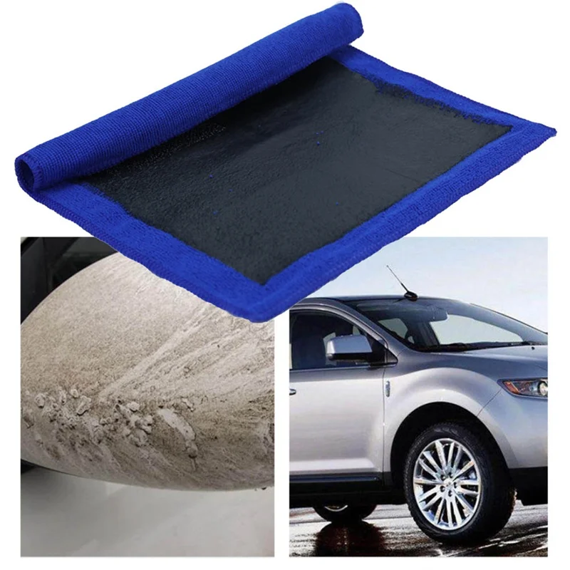 

1 Pcs Hot Sale Auto Car Washing Clay Mitt Surface Decontamination Superfine Fiber Towel Bar For Car Detailing Auto Care