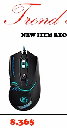 FORKA USB Wired Computer Mouse Silent Click LED Optical Mouse Gamer PC Laptop Notebook Computer Mouse Mice for Office Home Use cheap wireless gaming mouse