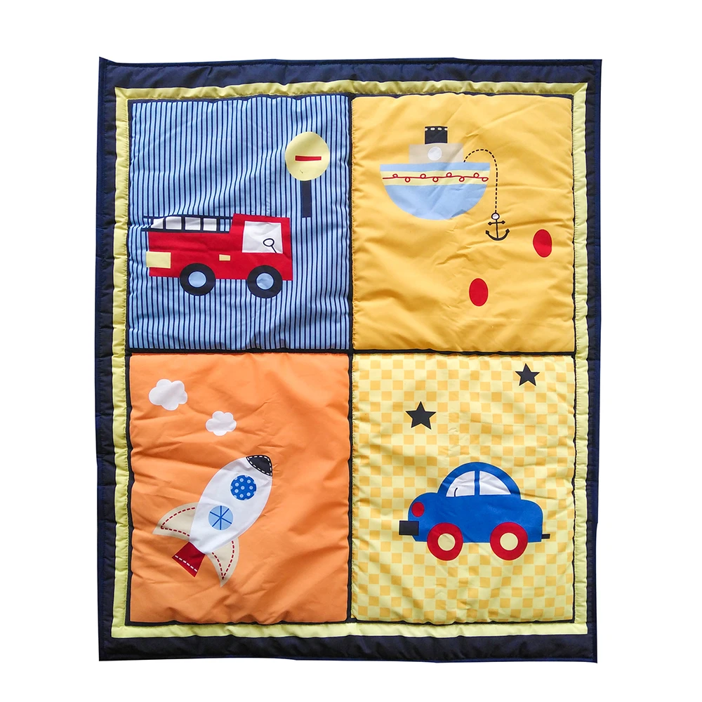 Baby Blanket Cotton Printed Baby Blanket And Comforter-84*107cm For Newborn Boy Girl Baby Cartoon Animal Pattern