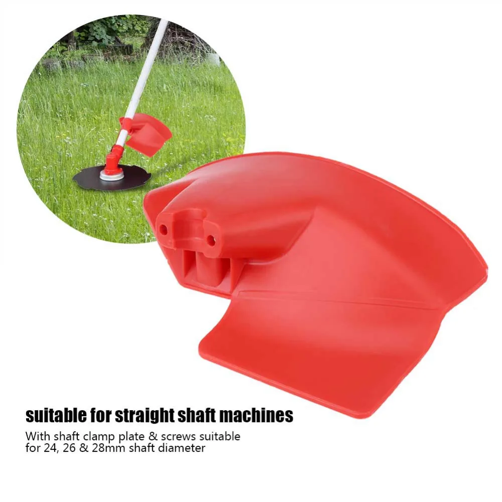 garden strimmer with blades Garden Grass Trimmer Guard Shield Brushcutter Guard With Clamp Plate for 24 26 28mm Shaft Trimmer Garden Brush Cutter Protector leaf vacuum