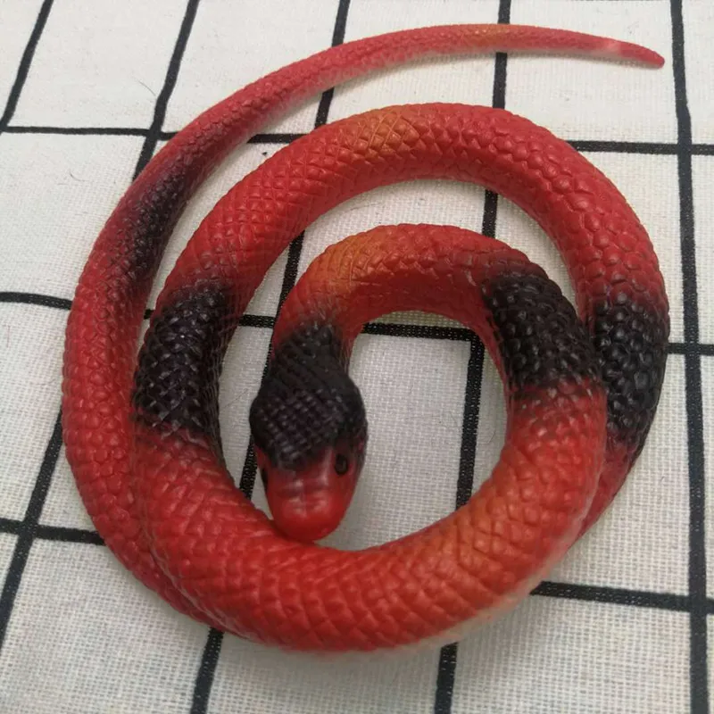 

Toy snake strange simulation soft rubber toy false snake rubber snake