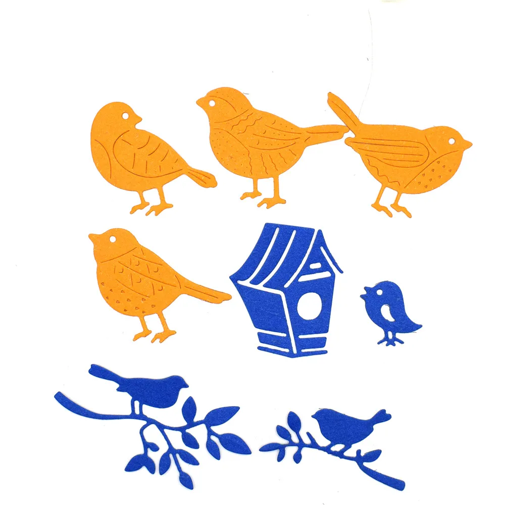 

Birds Metal Die Cutting for Scrapbooking Embossing Craft Dies Gift Box Metal Cutting Dies New