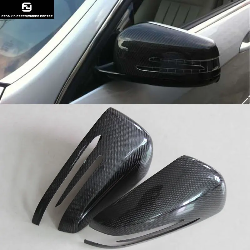 

W204 W212 W218 W156 Paste carbon fiber rear view mirror cover for Mercedes Benz W204 W219 W212 W156 Free shipping
