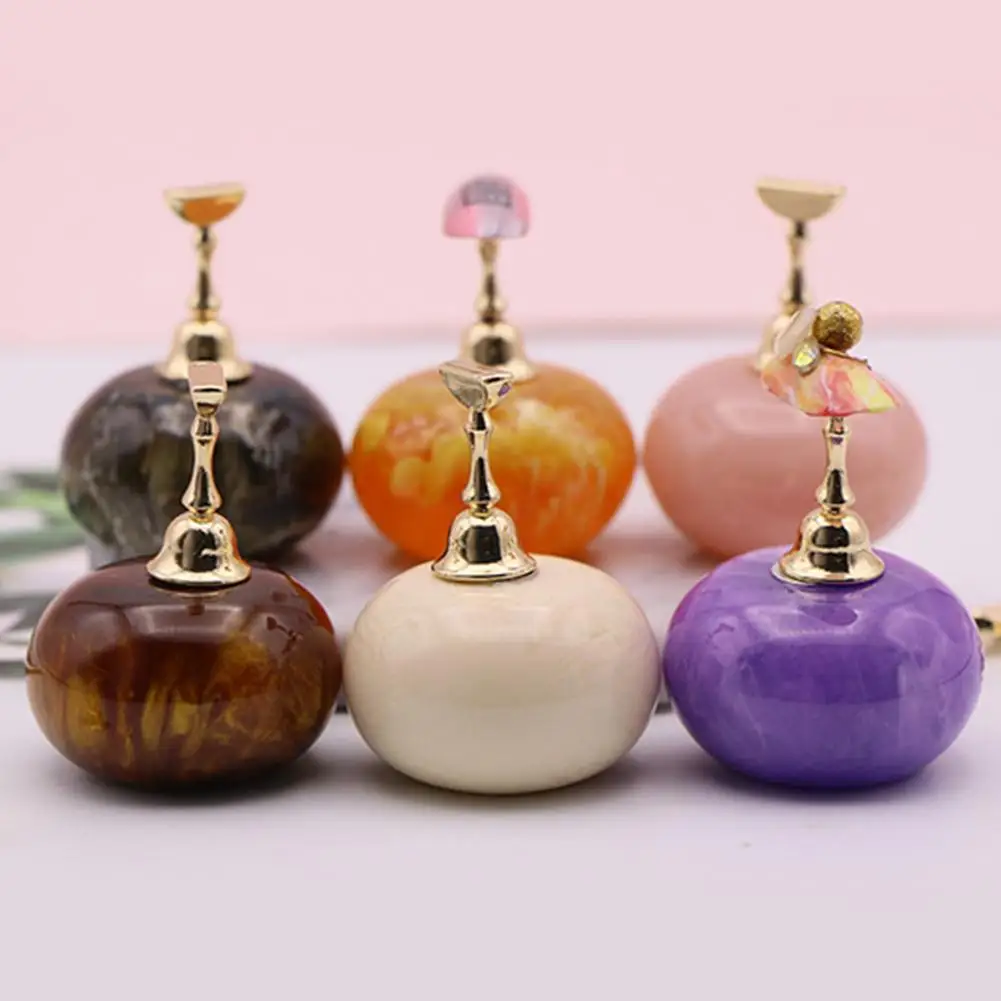 

Multiuse Nail Art Display Stand Practice Base Showing Shelf Tip Holder Manicure Tool