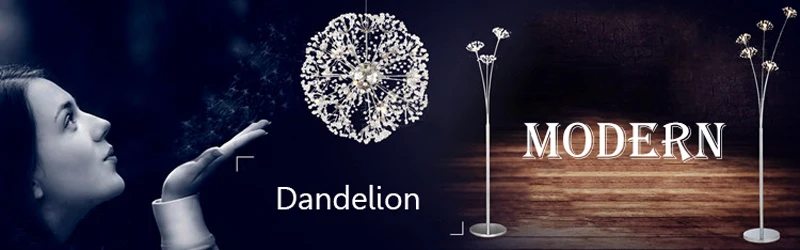 Modern Dandelion Led Crystal Ball Pendant Light Dining Room Restaurant Design Lamp Home Decor Chrome Fixture G4 Bulb 110-220V (1)