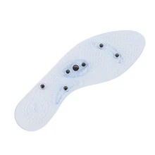 26,2 см массаж для похудения стельки магнитотерапия здоровья прозрачный силиконовый Анти-усталость Здравоохранение для Для мужчин и Для женщин 1 пара