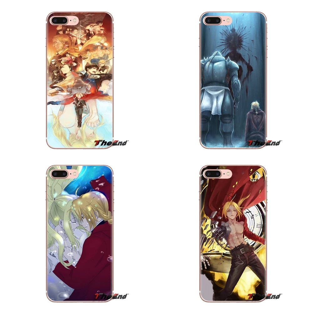 For Xiaomi Redmi 4A S2 Note 3 3S 4 4X 5 Plus 6 7 6A Pro Pocophone F1 Fullmetal Alchemist FMA Brotherhood Silicone Phone Bag Case |